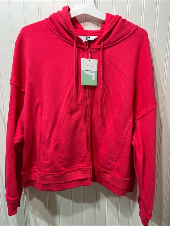 JoyLab Tops - JoyLab Hot Pink Full-Zip Hoodie